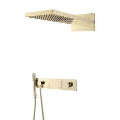 Встраиваемая душевая система  Boheme ZODIAC 132-G золото