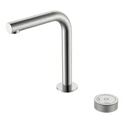 Смеситель автоматический для умывальника BOHEME TECH NIKEL BRUSH 158-NB