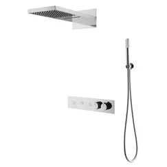 Встраиваемая  душевая система с термостатом Boheme FUSION 131-CR