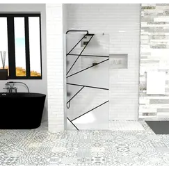 Душевая перегородка  PICK T90 Ceruttispa без поддона (90x190)