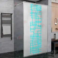 Душевая перегородка AvaCan LC 100/110/120 MT