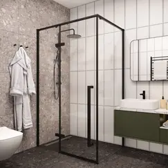 Душевой угол C1A  Ceruttispa без поддона (120x90x195)