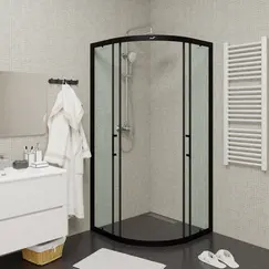 Душевое ограждение Ceruttispa  VIVA90B/100B  без поддона (90x90/100х100)