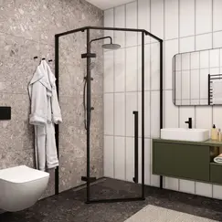 Душевой угол C2A  Ceruttispa без поддона (100x100x195)