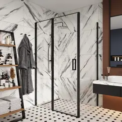 Душевой угол  VICTORIA120B Ceruttispa без поддона (90x120x195)