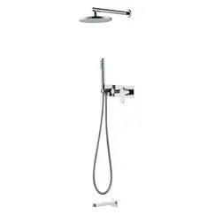 Душевая система встраиваемая  Boheme Spectre 454-2-CR металл глянцевая