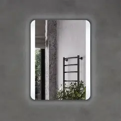 Зеркало для ванной Comforty Флокс-60 LED-подсветка, бесконтактный сенсор, антизапотевание