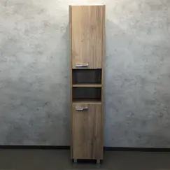 COMFORTY. Шкаф-колонна "Марио-40" дуб/сосна