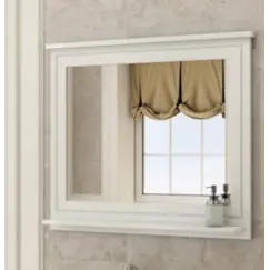 COMFORTY. Зеркало "Феррара-80/100" белый глянец