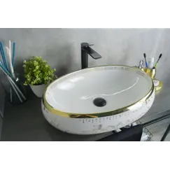 Накладная цветная раковина для ванной Gid Nc472