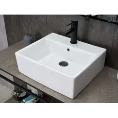Накладная белая раковина для ванной Gid N9145
