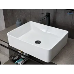 Накладная белая раковина для ванной Gid N9104