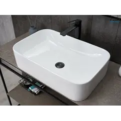 Накладная белая раковина для ванной Gid N9599