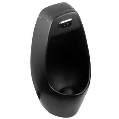 Подвесной черный матовый сенсорный писсуар Gid Q9504bm