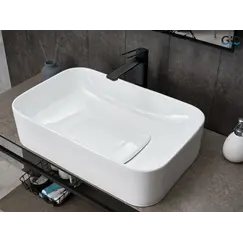 Накладная белая раковина для ванной Gid N9598