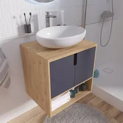 Тумба подвесная 1Marka Uta  Шарли синий