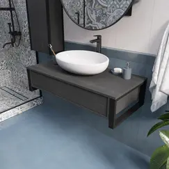 Тумба подвесная 1Marka GRUNGE LOFT 1в.я Секвойя