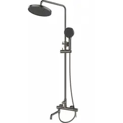 Душевая стойка  ESBANO DAISY (DS-GM) оружейная сталь