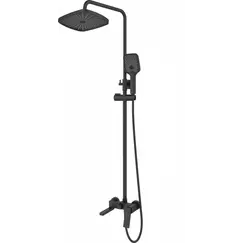 Душевая стойка  ESBANO GEMINI (DS-MB) черный матовый