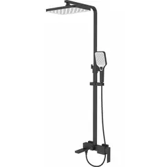 Душевая стойка  ESBANO BASCO (DS-MB) черный матовый