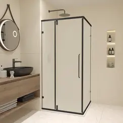 Душевой уголок RGW CL-035B матовое/черный
