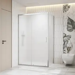 Душевой уголок RGW CL-133 (CL-13 + Z-03) рифленое/хром