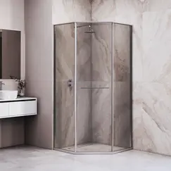 Душевой уголок RGW SV-82 "L/R" тонированное/хром