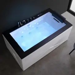 Акриловая гидромассажная ванна Gemy G9258  180*100