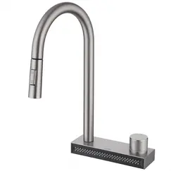 Смеситель ABBER Wasser Kreis AF8114SP для кухни с выдвижной лейкой, сатин