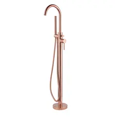 Смеситель ABBER Wasser Kreis AF8115RGN напольный для ванны, розовое золото