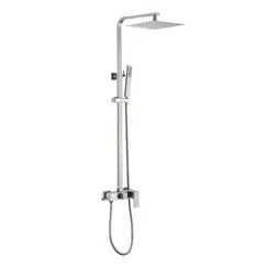 Душевая стойка ABBER Daheim AF8220SPL без излива, сатин (в.145)