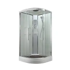 Душевая кабина AvaCan EM2080/2090/2010/2011T прозрачное стекло , низкий поддон