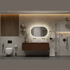 Зеркало ACWEN "Fleur Led" с бесконтактным сенсором