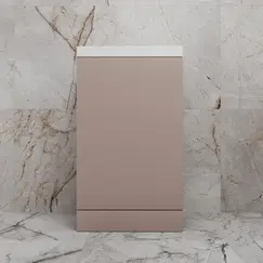 Тумба напольная "МОНО 50" с раковиной ASTI 50, санд пудровый