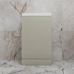 Тумба напольная "МОНО 50" с раковиной ASTI 50, санд серая галька