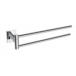 Полотенцедержатель двойной  Ceramalux GAMMA 12314