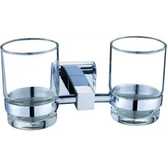 Стакан двойной стекло Ceramalux QUADRO 61903