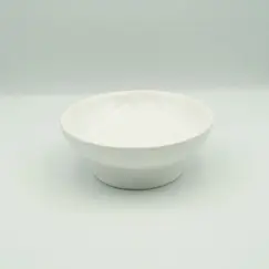 Stil Haus Nemi  настольная керамическая мыльница  белая керамика