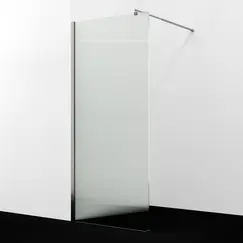 Душевая перегородка WasserKRAFT Rur 30W BN-FL ребристое/никель