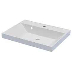 Раковина для ванной  Uperwood Classic, белая глянцевая