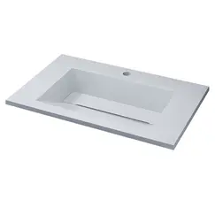 Раковина полувстраиваемая Uperwood Next Premium  белая