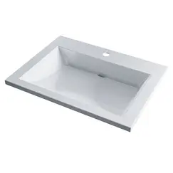 Раковина для ванной Uperwood Infinity, белая глянцевая