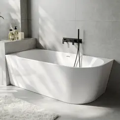 Акриловая ванна ABBER AB9502-1.4 L белая