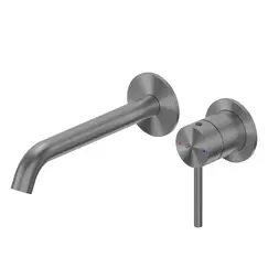 Смеситель ABBER Wasser Kreis 316 AF8112BGG-M для раковины скрытого монтажа, оружейная сталь брашированная