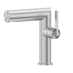 Смеситель ABBER Perfekte 316 AF8A10BST для раковины, сталь брашированная