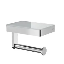 Полка и держатель для туалетной бумаги Black & White GA-9620C