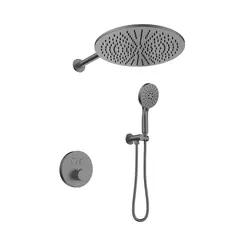 Встроенная душевая система Black & White GH-9301-GM