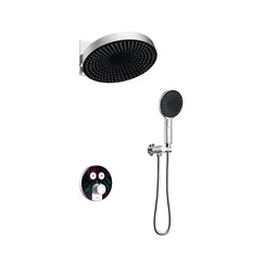 Встроенная душевая система Black & White GH-9401-MC