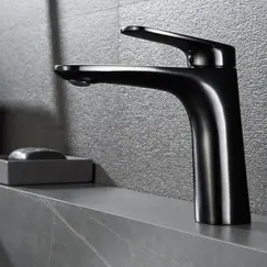 Смеситель для раковины Black&White UK8701MG