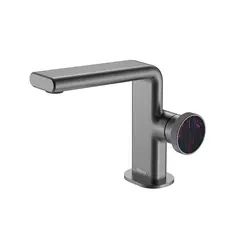 Смеситель для раковины Black&White GF-7207-GM